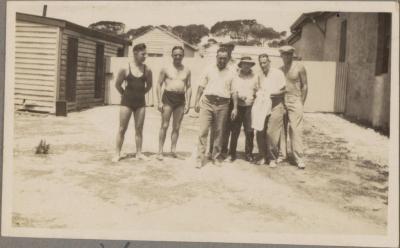 PHOTOGRAPH (DIGITAL COPY): A FEW OF THE BOYS, ROTTNEST, FEBRUARY 1931, WHITE FAMILY