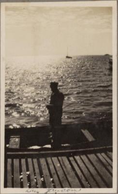 PHOTOGRAPH (DIGITAL COPY): GUS, ROTTNEST 1931, WHITE FAMILY