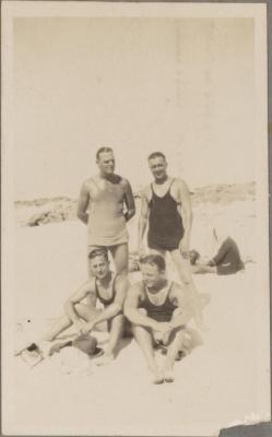 PHOTOGRAPH (DIGITAL COPY): SHIRLEY, TOMMY, JACK AND GEORGE, ROTTNEST 1931, WHITE FAMILY