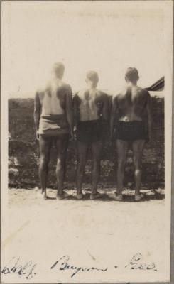 PHOTOGRAPH (DIGITAL COPY): JEFF, BRYSON, GEO, ROTTNEST 1931, WHITE FAMILY