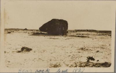 PHOTOGRAPH (DIGITAL COPY): BEAR ROCK, CUE WHITE FAMILY, 1927