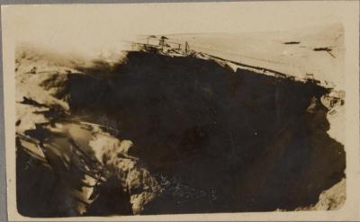 PHOTOGRAPH (DIGITAL COPY): GREAT FINGALL MINE COLLAPSE, CUE, WHITE FAMILY, 1927