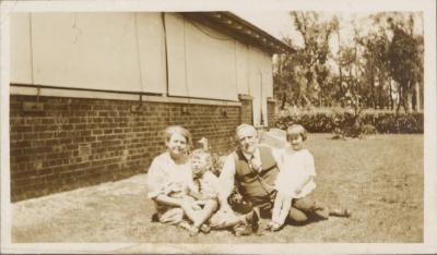 PHOTOGRAPH (DIGITAL COPY): GEORGIE AND PETER, WHITE FAMILY, 1927