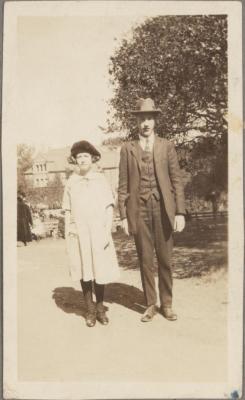 PHOTOGRAPH (DIGITAL COPY): MARION AND GEORGE LEWIS, NEW YORK, WHITE FAMILY