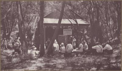 PHOTOGRAPH (DIGITAL): CAVE ENTRANCE, YALLINGUP, GERTRUD LIPFERT ALBUM 1927