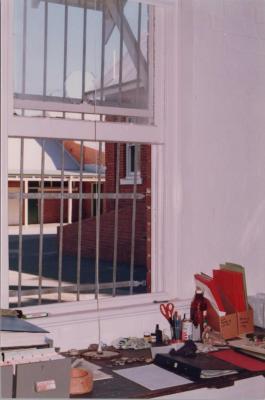 PHOTOGRAPH: 'COUNCIL BUILDINGS BREAK-IN', 1985