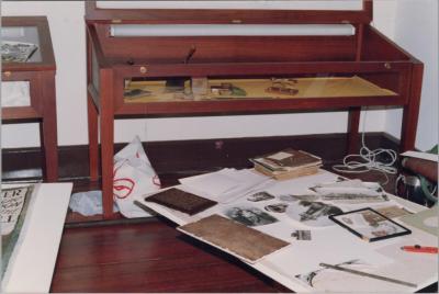 PHOTOGRAPH: 'COUNCIL BUILDINGS BREAK-IN', 1985