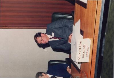 PHOTOGRAPH: 'SWEARING-IN CEREMONY', 1987