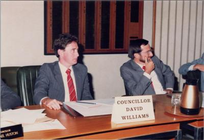 PHOTOGRAPH: 'SWEARING-IN CEREMONY', 1987