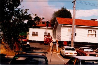 PHOTOGRAPH: 'PERTH MODERN SCHOOL FIRE', 1985