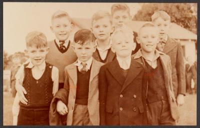 PHOTOGRAPH (DIGITAL): A GROUP OF WELL DRESSED BOYS, FROM JOLIMONT HISTORICAL IMAGES ALBUM 2, DON GIMM