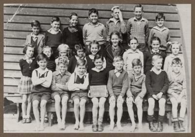 PHOTOGRAPH (DIGITAL): YEAR THREE AND FOUR CLASS PHOTO, 1948, FROM JOLIMONT HISTORICAL IMAGES ALBUM 2, DON GIMM