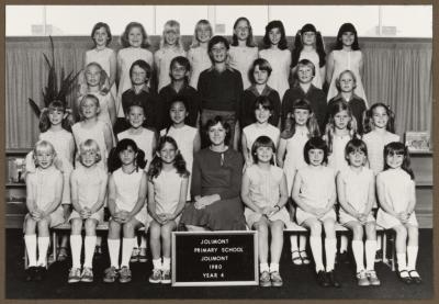 PHOTOGRAPH (DIGITAL): YEAR FOUR CLASS PHOTO, 1980, FROM JOLIMONT HISTORICAL IMAGES ALBUM 2, DON GIMM