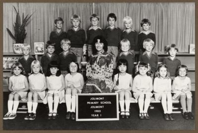 PHOTOGRAPH (DIGITAL): YEAR ONE CLASS PHOTO, 1980, FROM JOLIMONT HISTORICAL IMAGES ALBUM 2, DON GIMM