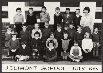 PHOTOGRAPH (DIGITAL): YEAR ONE CLASS PHOTO, 1966, FROM JOLIMONT HISTORICAL IMAGES ALBUM 2, DON GIMM