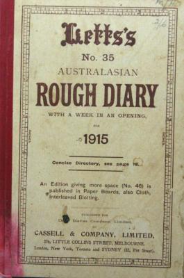 NEWGAIN FARM DIARY 1915