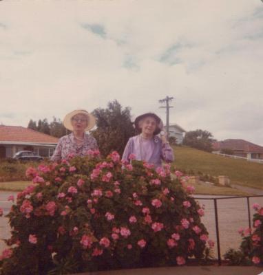 PHOTOGRAPH: EILEEN AND DOROTHY NEWMAN