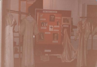 PHOTOGRAPH: DISPLAY OF COSTUME - APRIL 1986