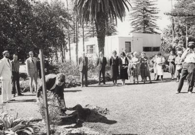 PHOTOGRAPH: TREE SOCIETY EXHIBITION, 1979 - TREE PLANTING IN SUBIACO GARDENS