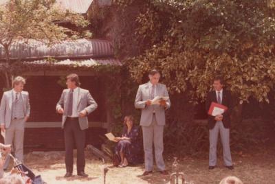 PHOTOGRAPH: SALE OF 18 CHESTER STREET SUBIACO, 8TH DECEMBER 1984