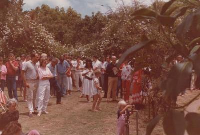 PHOTOGRAPH: SALE OF 18 CHESTER STREET SUBIACO, 8TH DECEMBER 1984