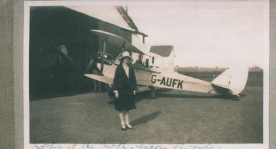 PHOTOGRAPH: BI-PLANE G-AUFK