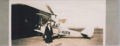 PHOTOGRAPH: BI-PLANE G-AUFK