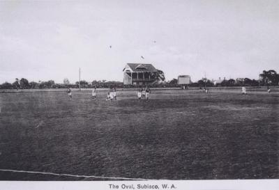 PHOTOGRAPH: THE OVAL, SUBIACO, C.1910