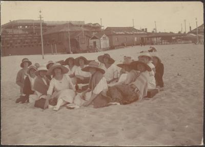 PHOTOGRAPH (DIGITAL): 'PICNIC COTTESLOE' 1924, FROM MINNA LIPFERT ALBUM