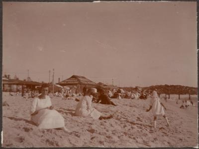 PHOTOGRAPH (DIGITAL): 'PICNIC COTTESLOE' DECEMBER 1923, FROM MINNA LIPFERT ALBUM