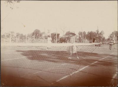 PHOTOGRAPH (DIGITAL): 'TENNIS AT BROOME HILL', FROM MINNA LIPFERT ALBUM