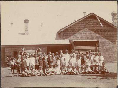 PHOTOGRAPH (DIGITAL): 'SCHOOL BROOME', FROM MINNA LIPFERT ALBUM