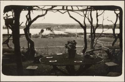 PHOTOGRAPH (DIGITAL): 'TEA ROOMS, KALGAN RIVER ALBANY', FROM MINNA LIPFERT ALBUM