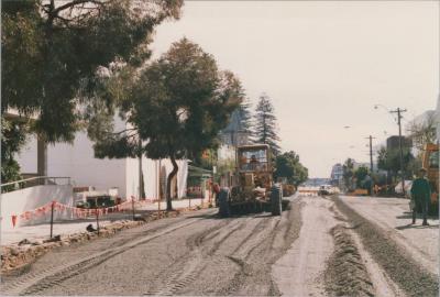 PHOTOGRAPH: 'UNDERGROUND POWER UPGRADING, ROKEBY ROAD' 1989