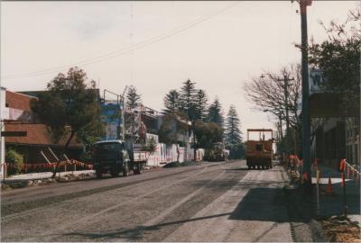 PHOTOGRAPH: 'UNDERGROUND POWER UPGRADING, ROKEBY ROAD' 1989