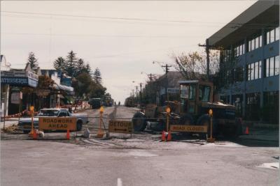 PHOTOGRAPH: 'UNDERGROUND POWER UPGRADING, ROKEBY ROAD' 1989