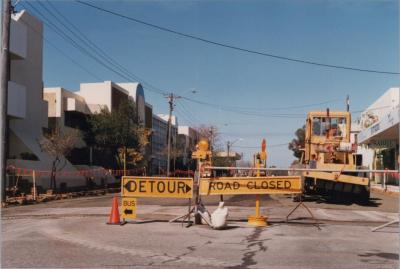 PHOTOGRAPH: 'UNDERGROUND POWER UPGRADING, ROKEBY ROAD' 1989