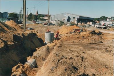 PHOTOGRAPH: 'HOOD STREET DRAINAGE' 1987