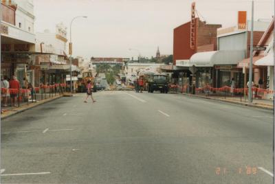 PHOTOGRAPH: 'ROKEBY ROAD UPGRADING' 1989