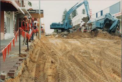 PHOTOGRAPH: 'ROKEBY ROAD UPGRADING' 1989