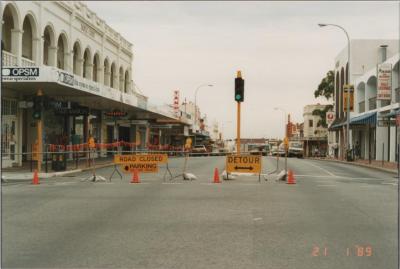 PHOTOGRAPH: 'ROKEBY ROAD UPGRADING' 1989