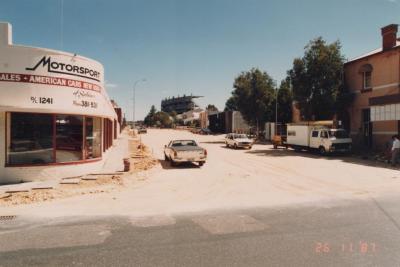 PHOTOGRAPH: 'TOWNSHEND ROAD CONSTRUCTION' 1987