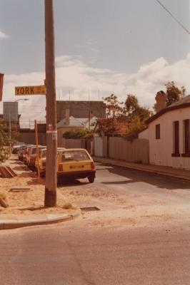 PHOTOGRAPH: 'YORK STREET, COMMENCEMENT OF POWER UNDERGROUNDING '1985