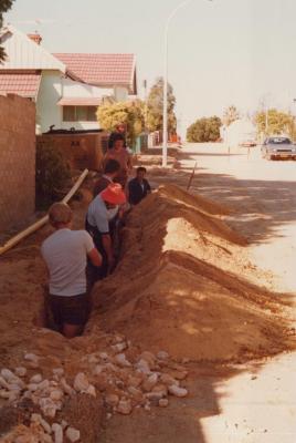 PHOTOGRAPH: 'YORK STREET POWER UNDERGROUNDING' 1985