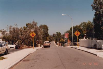 PHOTOGRAPH: 'YORK STREET POST POWER UNDERGROUNDING' 1988