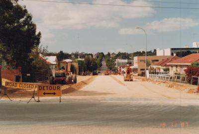 PHOTOGRAPH: 'AXON STREET RE-ALIGNMENT' 1987