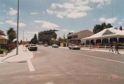 PHOTOGRAPH: 'TOWNSHEND ROAD, AXON STREET RE-ALIGNMENT' 1988