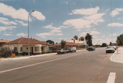 PHOTOGRAPH: 'TOWNSHEND ROAD, AXON STREET RE-ALIGNMENT' 1988