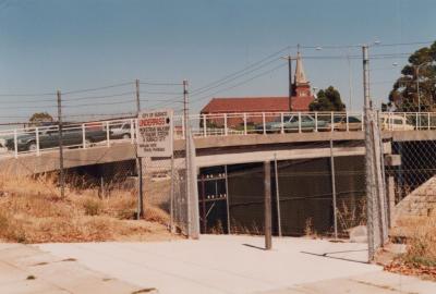 PHOTOGRAPH: 'TRAIN LINE UNDERPASS' 1988