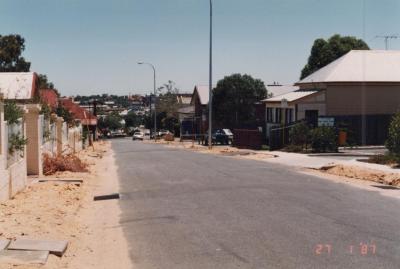 PHOTOGRAPH: 'POWER UNDERGROUNDING ROWLAND/DENIS STREET' 1987